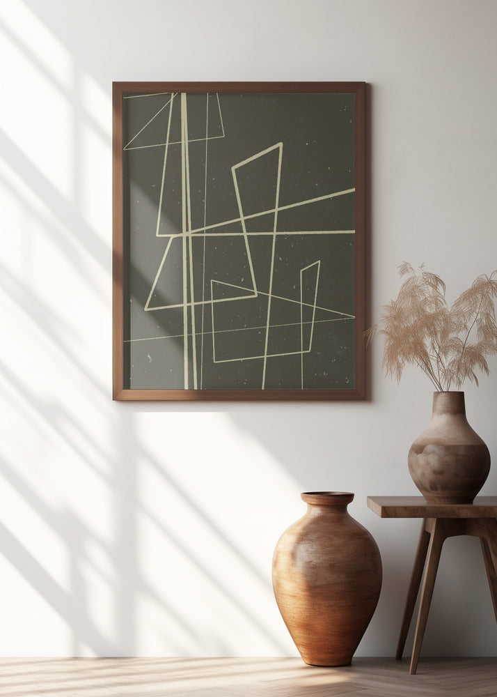 Angular Lines no 7 Poster